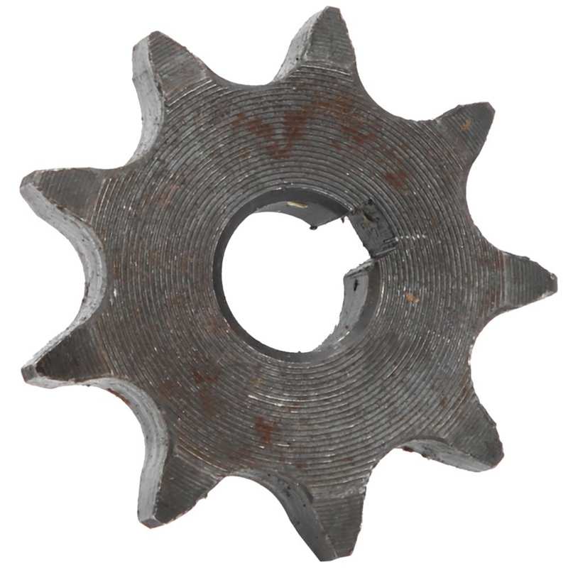 2 Stück 9-Zahn Rollenkettenräder – Einzelstrang, Aus Stahl, Mit 5mm Bohrung, Für Kettenantrieb