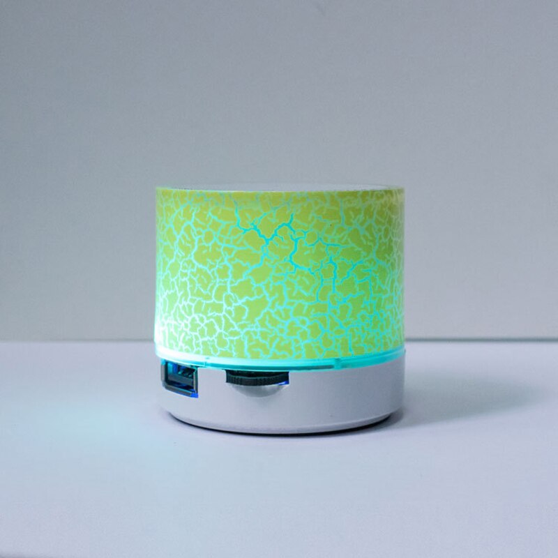 Portable Wireless Speakers Music Mini Speaker Miniledspeaker Electronics & Gadgets Black Rose Green Bluetoothspeakerforphone: Yellow