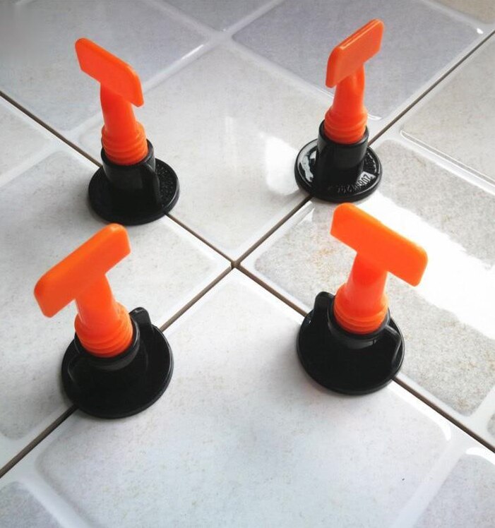 Tile Positioning Leveler T-shaped Tile Leveler with Wrench Mason's Auxiliary Tool for Repeated Needle Changes