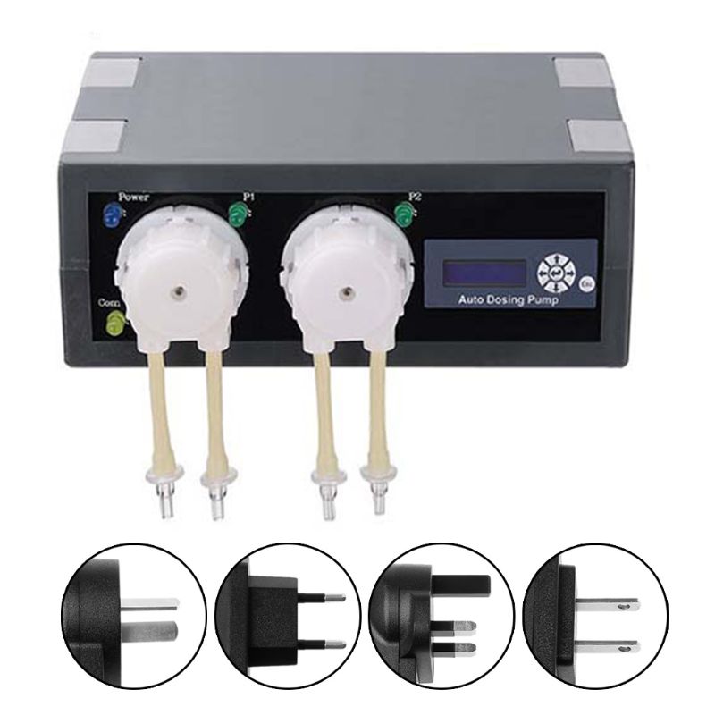 DP2 Auto Dosing Pump Automatic Doser for Marine Reef Aquarium Fish Tank Titration Peristaltic Pump