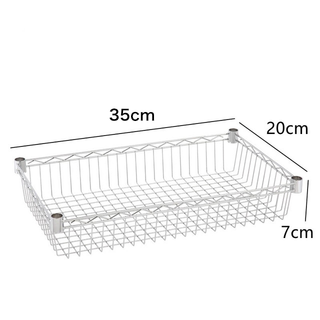 Diy Schrank Schublade Korb Küche Lagerung Regal Organizer Schiebe Schrank Korb Herausziehen Metall Schublade Typ Gittergewebe Korb: Grau