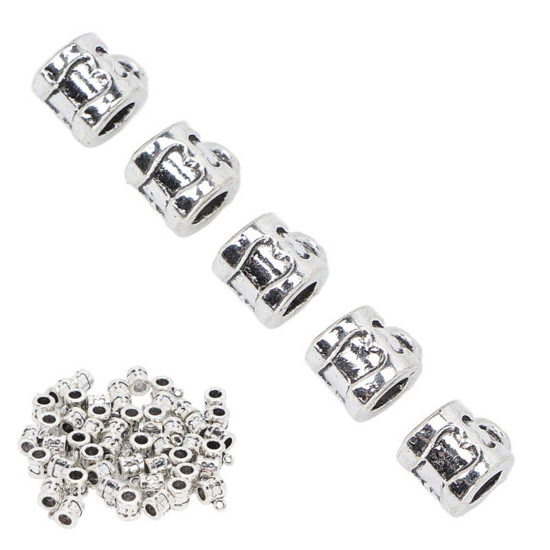 Hair Braiding Beads Beard Beads Norwegian Viking Rune for Braids