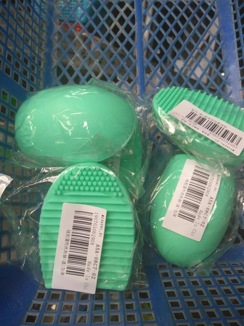 Makeup Silicone Brush Cleaner Glove Egg Scrubber Cosmetic Cleaning Board Pad Cute Silicone Washing Makeup Brush Cleaning Tools: Thicken Green