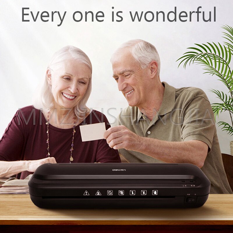Household Low Noise Laminating Machine Office A4 Photo Laminating Machine Plastic Tool Plastic