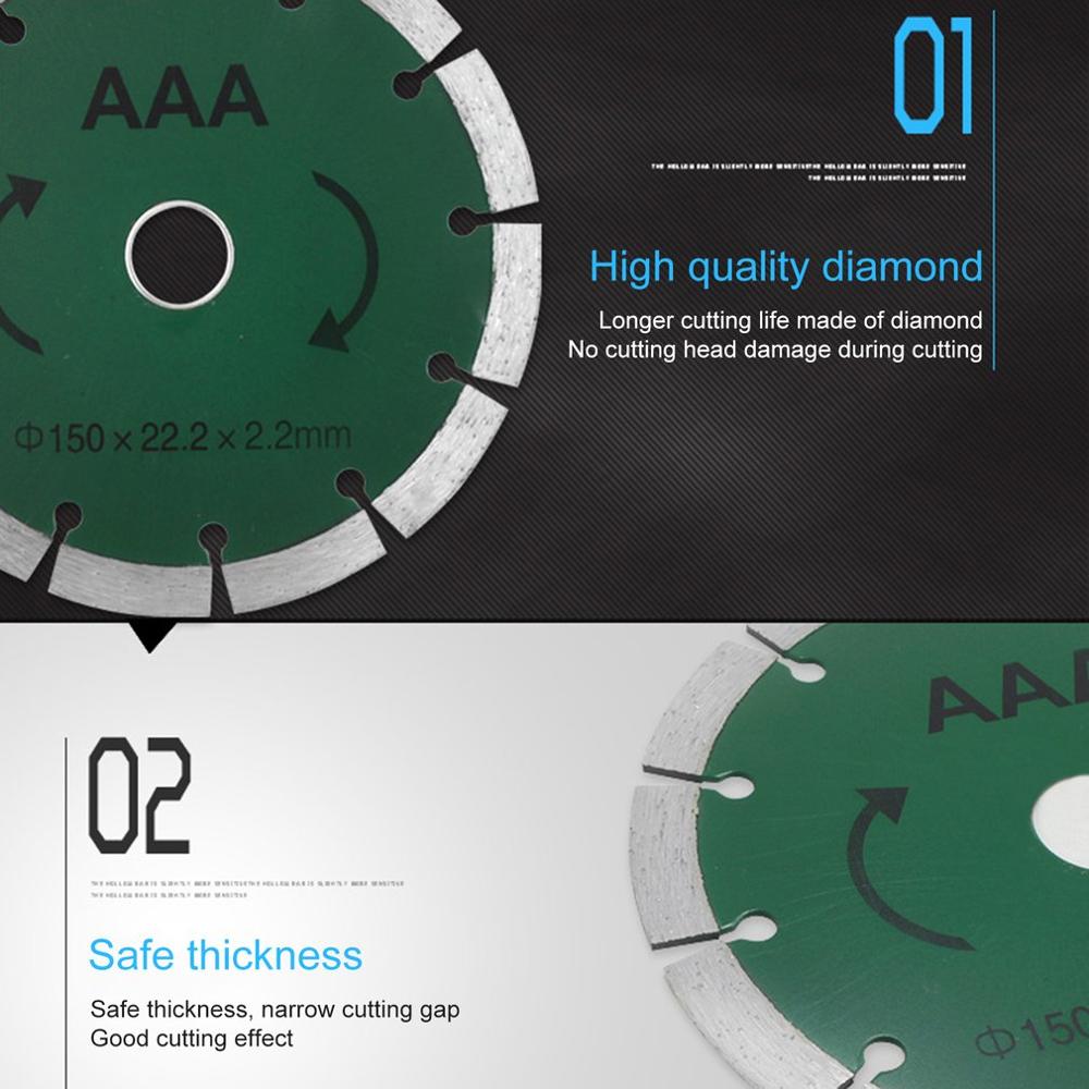 Diamond Circular Saw Blades Diamond Saw Disc Cutting Stone Granite Marble Concrete Cutting Tool Blade Dry Cutting Disc