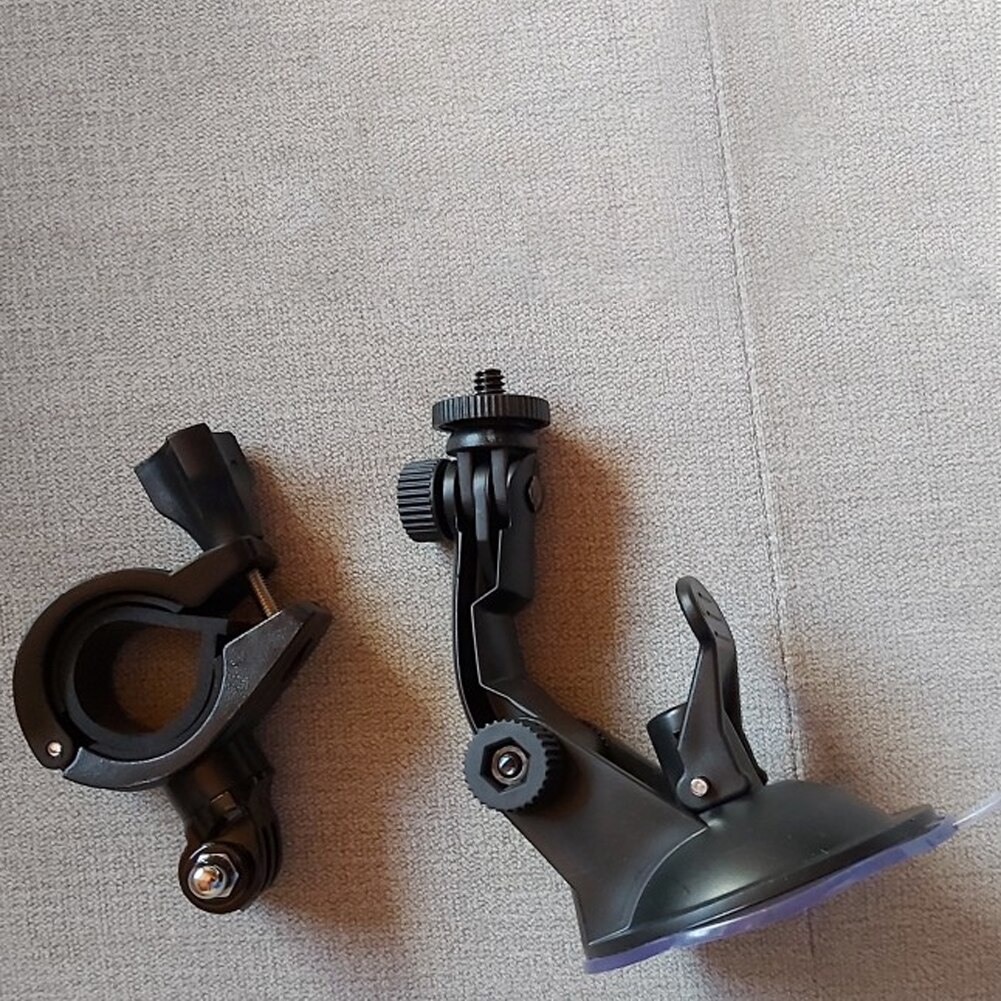 Cykel motorcykel action kamera styr mount 360 ° rotation til gopro hero 8 7 6 5 4 sjcam cykel kamera montering tilbehør