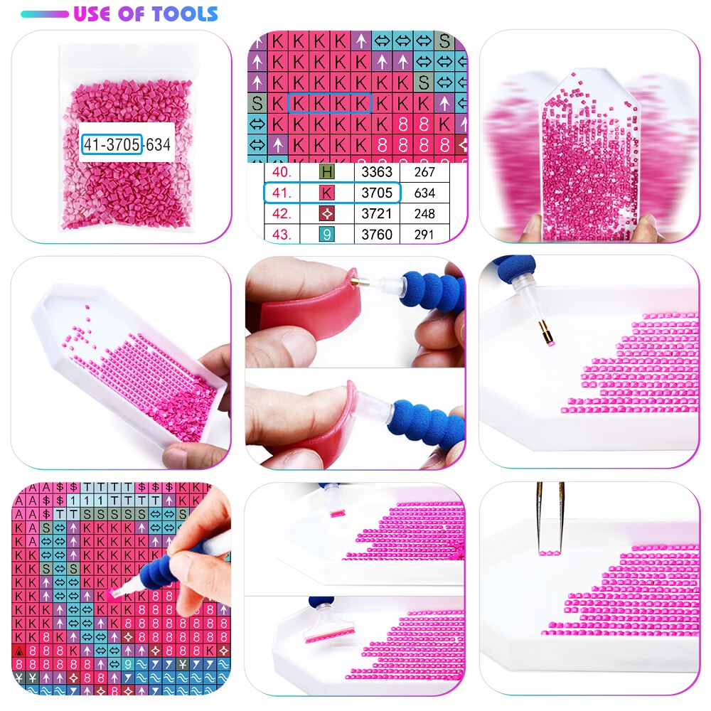 Azqsd 5D Diy Diamant Borduurwerk Landschap Waterval Diamant Schilderij Landschap Foto Van Steentjes Handwerken Ambachten