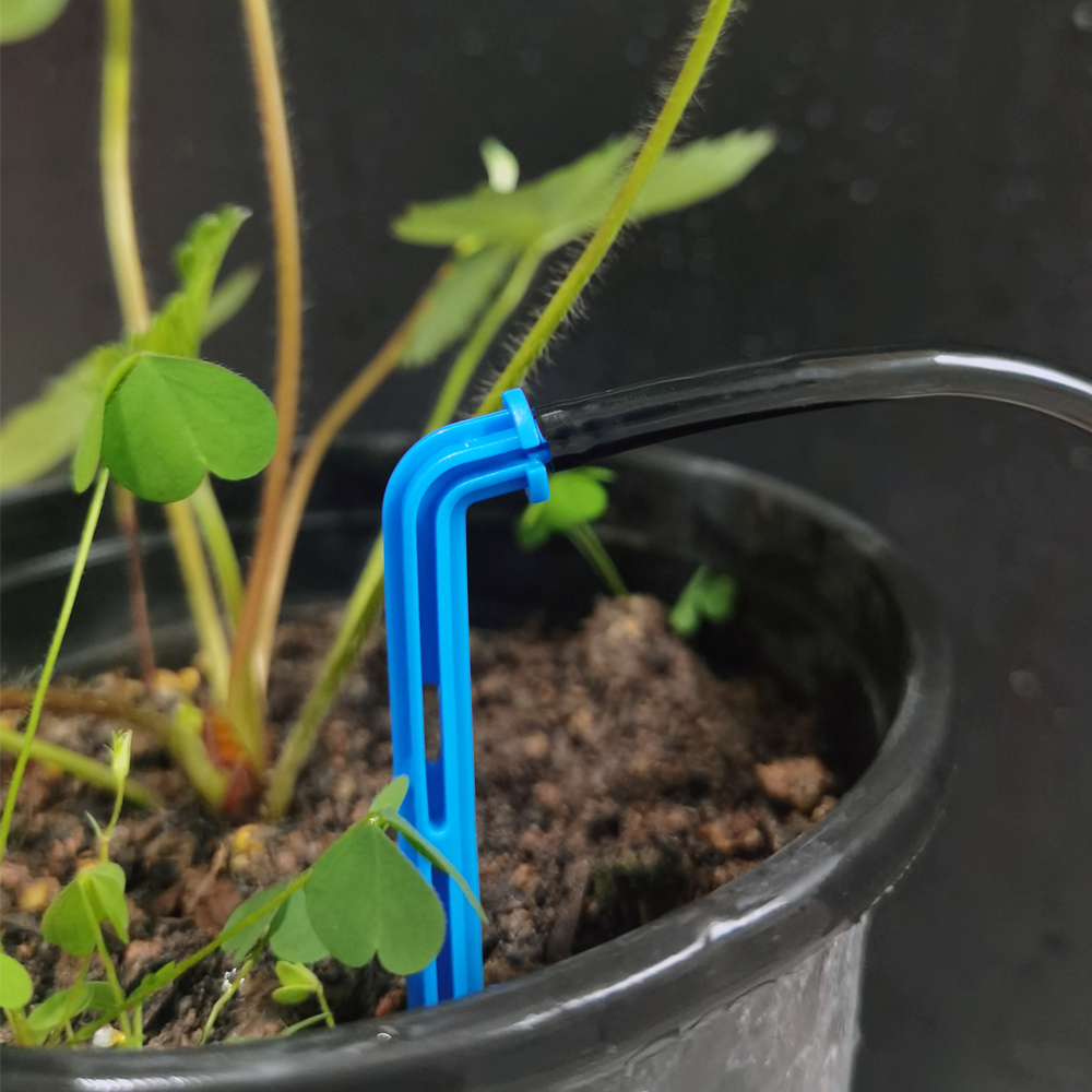 Kas Druppelirrigatie 4-weg 3/5mm Druppelpijl 2-weg Zender Irrigatie Watering Systeem voor Pot Tuin Gazon 10 set/20 set