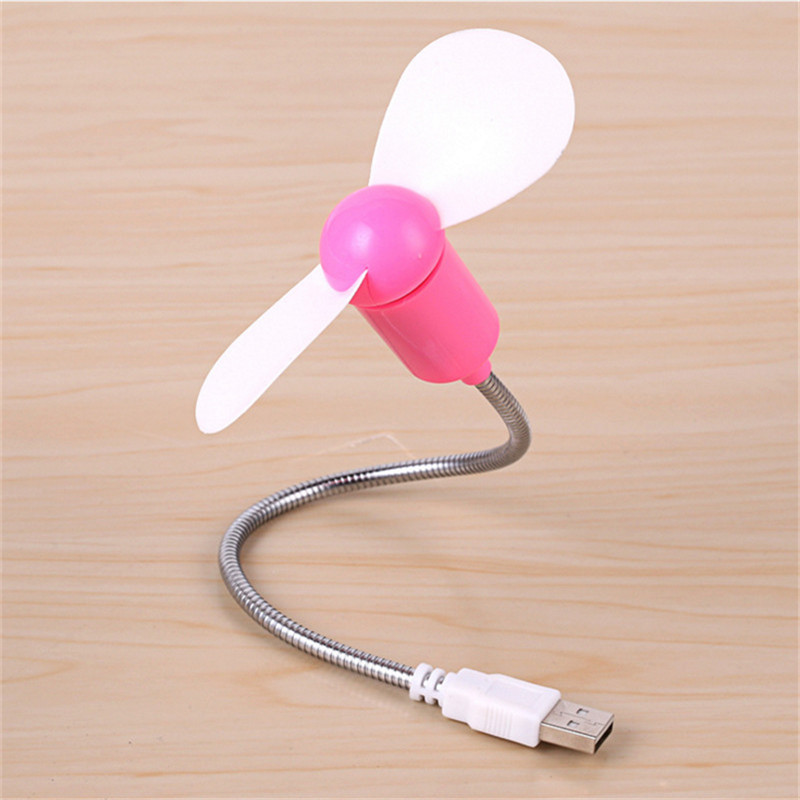BinFul Safe Low Power Energy Saving Flexible Mini USB Cooling Fan for Notebook Laptop Computer USB Gadgets Fan