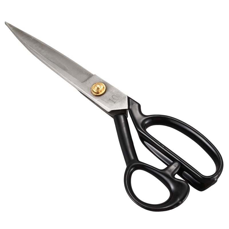 Metal Handle Tailor Stainless Steel Sewing Shears Scissors Black