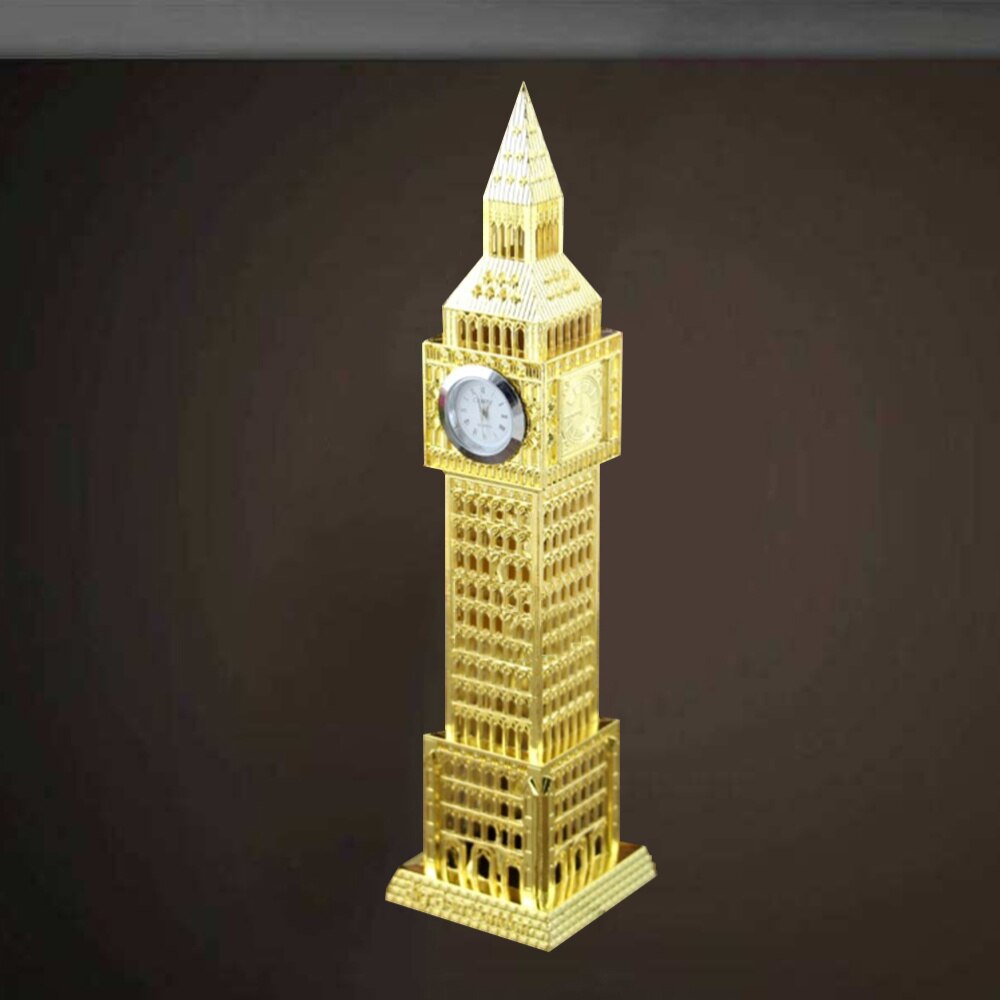 1pc Big Ben Clock Retro British Ornament Handicrafts for Home Office Bar: Default Title