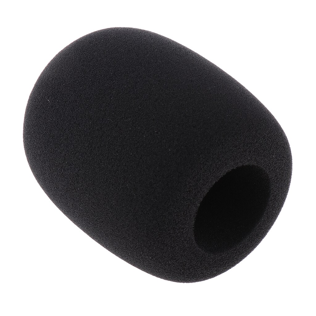 Large Size Microphone Sponge Foam Cover Mic Windscreen for Condenser Mic 5cm