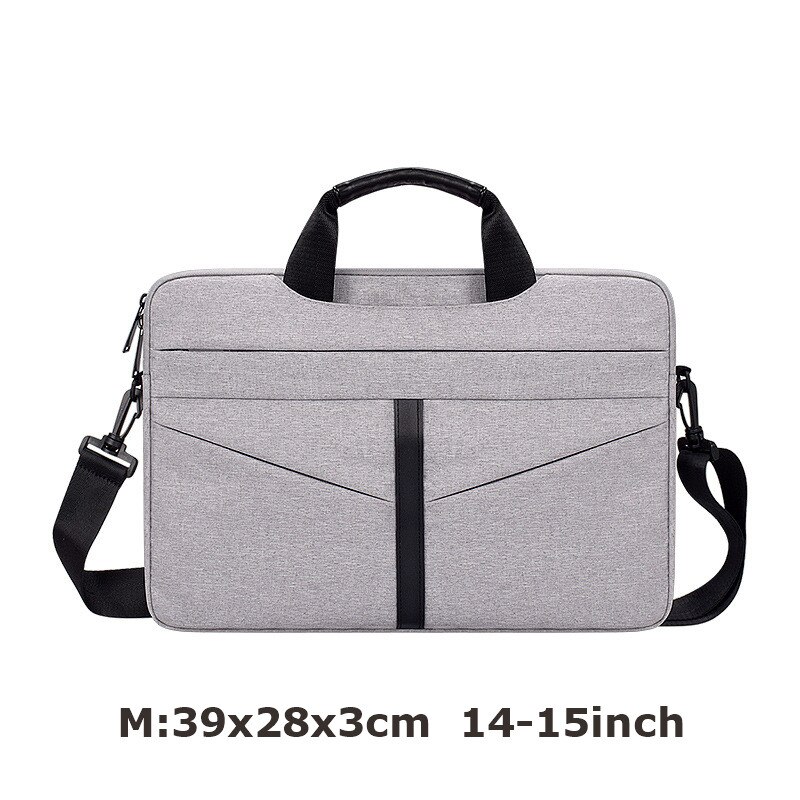 Universal Laptop Tasche 13 14 15 zoll Notebook Tasche Laptop Messenger Computer Schulter Tasche Aktentasche Fall Abdeckung für Macbook HP DELL: 3-M