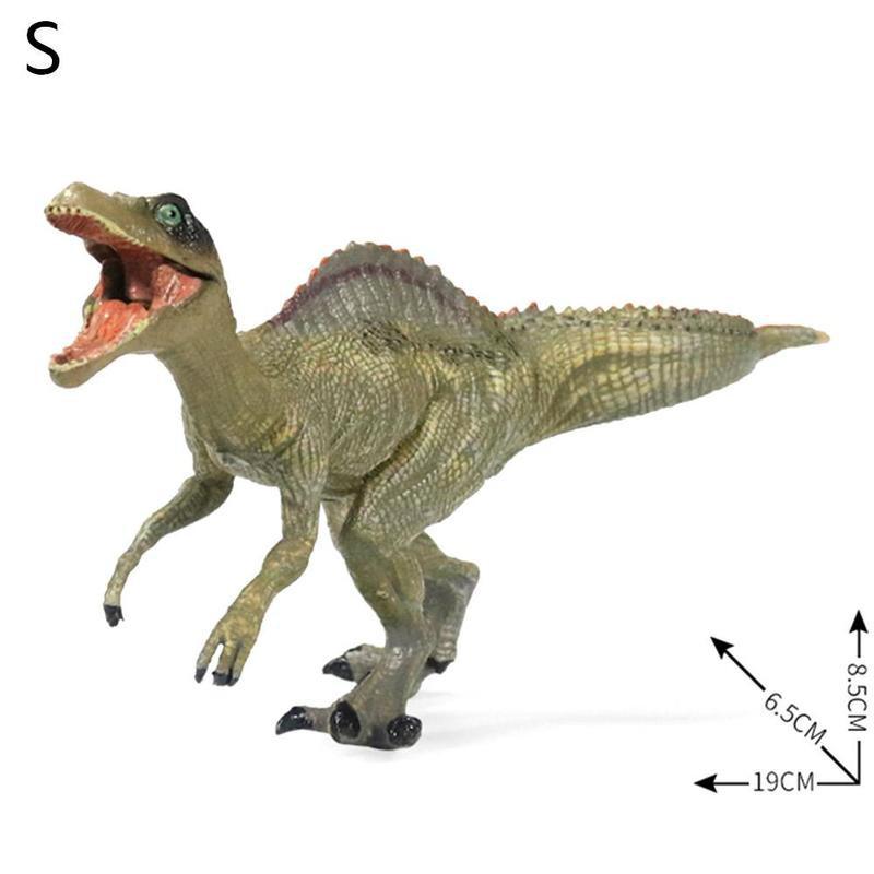 1pc Simulation Dinosaur Toys Plastic Realistic Dinosaur Model Mini Dinosaurs Action Figures For Children Early Education: S