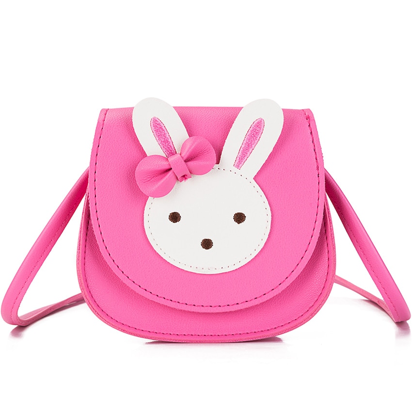 Heopono Mode Mooie Konijn Dier Kinderen Tas Goede PU Draagbare Kids Kleine Pocket Tas Meisjes Crossbody Satchel