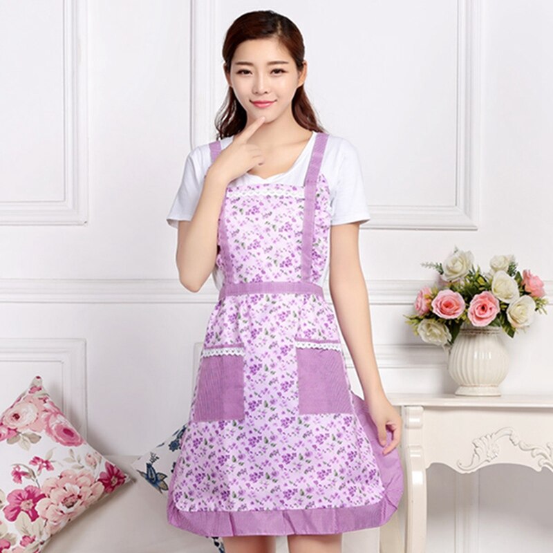 Cooking Chef Aprons for Women Men Bib Dress with Pockets BBQ Cooking Baking Waist Aprons Waterproof Waist Ladies Pinafore