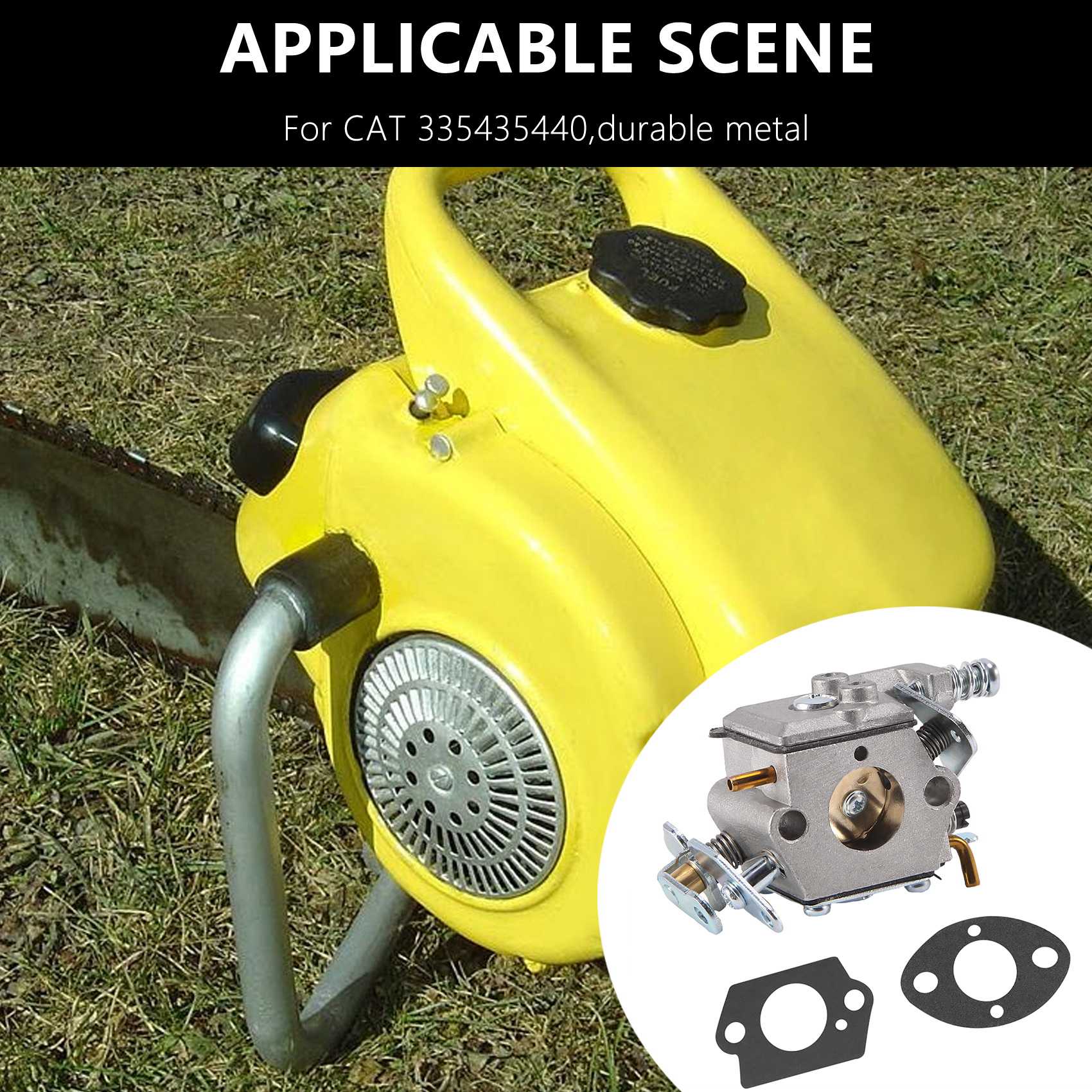 Carburateur pour tronçonneuse McCulloch Mac Cat, type WT, 335, 435, 440