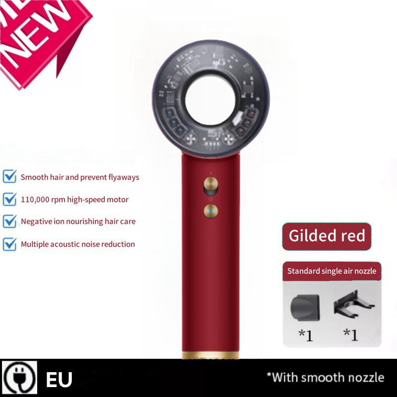 Negative ion hair-damaging leafless quick-drying hair dryer silent home hair salon hair dryer hair style machine