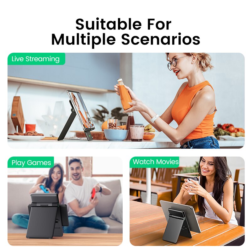 Ugreen tabletin pidike jalusta tablettien teline ipad mini 6 ipad 9 ipad pro air samsung taitettava kannettavan tietokoneen teline kannettavan tietokoneen tuki