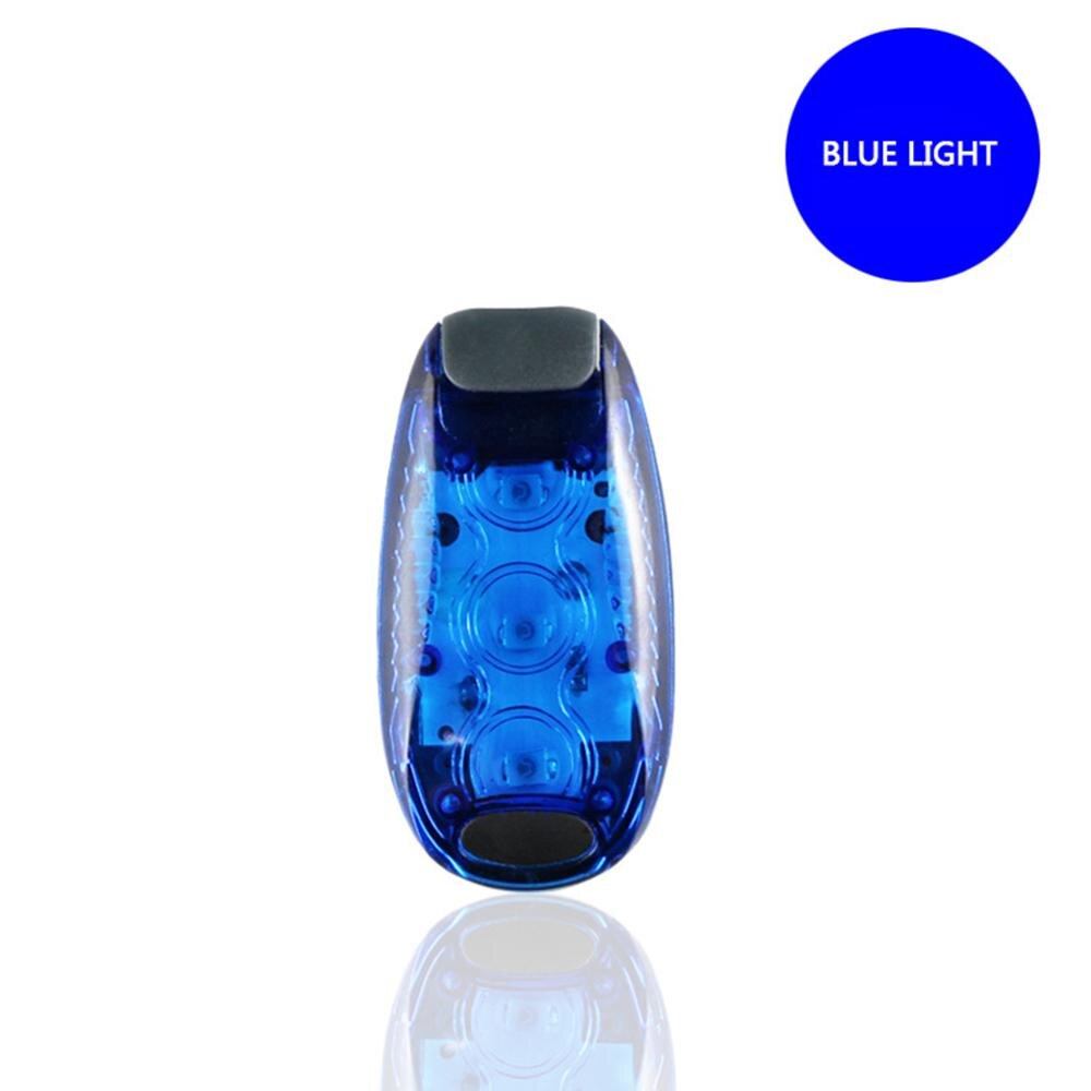 LED Safety Light Clip On Bike Backpack Hightlights for Runners Dogs Bike Walking Waterproof Portable Safety Warning Lights: Blue