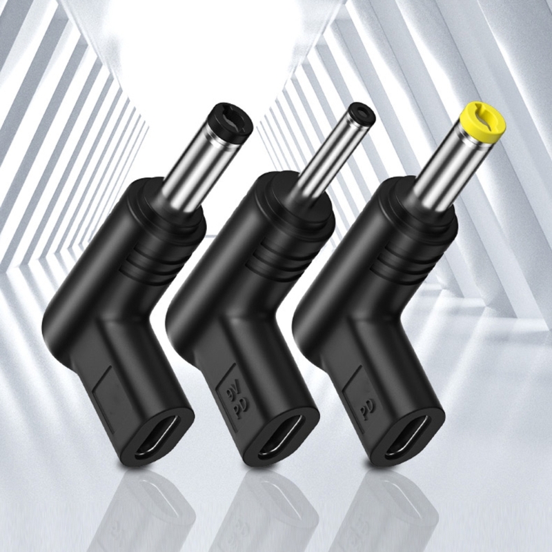 Conector de alimentación USB C PD a DC Universal 5V 9V 12V 15V 19,5 V tipo C a DC, adaptador de carga, convertidor para enrutador y tableta