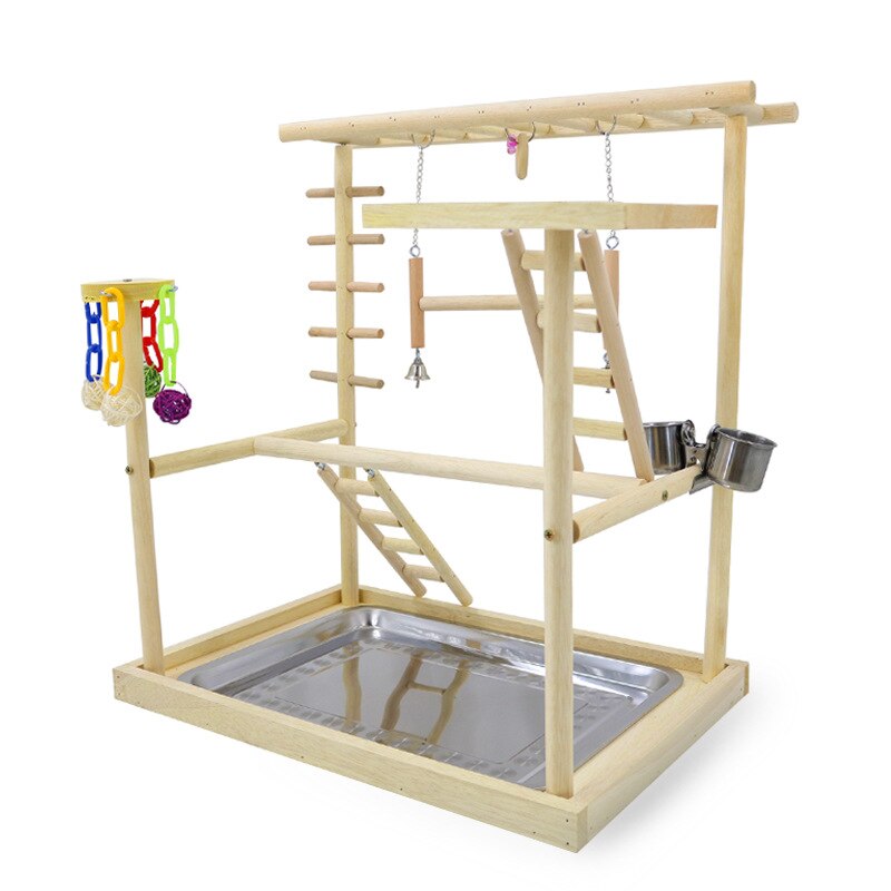 Support pour perchoir à oiseaux, jouets pour perroquets, exercice, mangeoire, Center d&#39;activité pour les oiseaux, perroquet, Conure, Cockatiel
