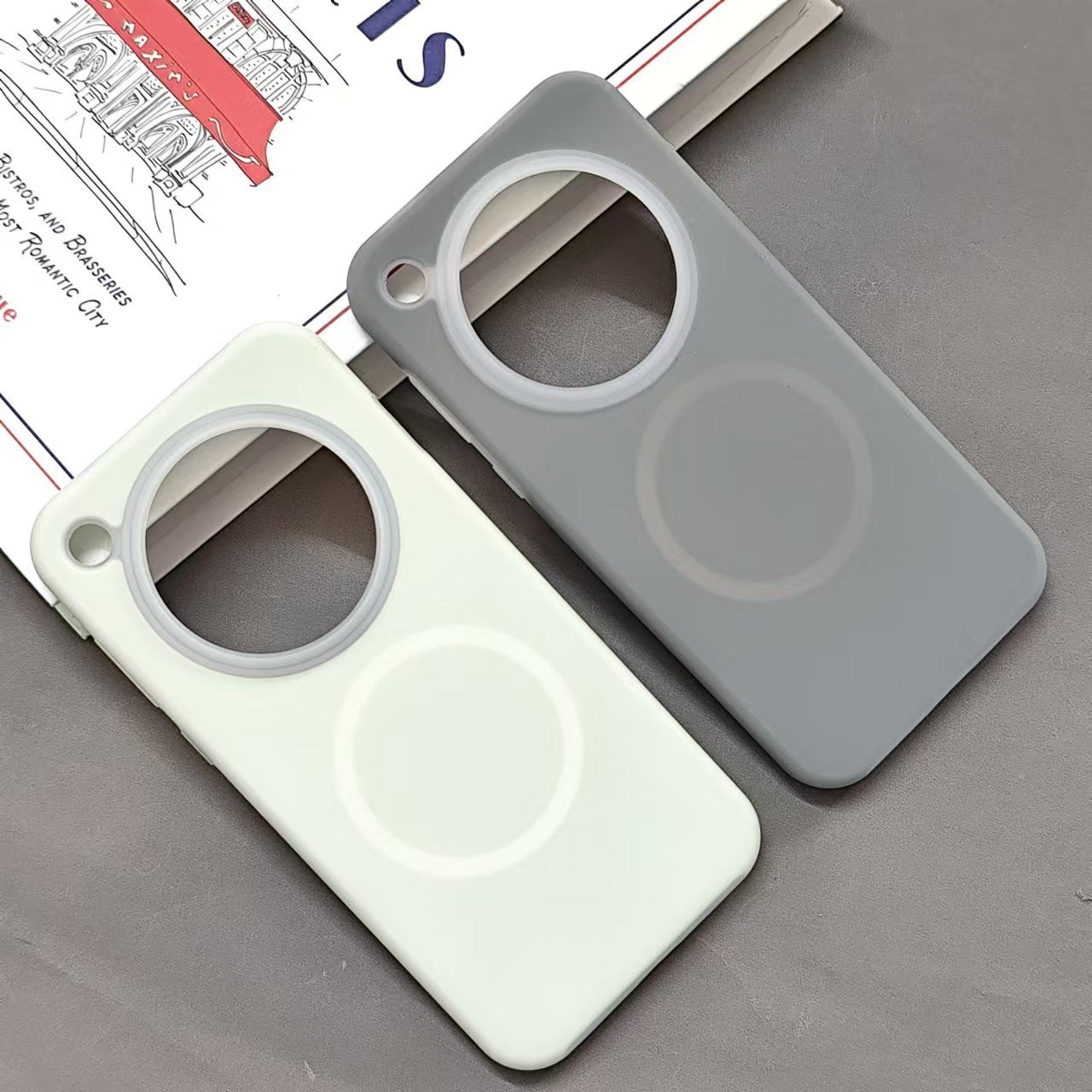 etui Huawei Honor magia 7 zawodowiec Miękki płynny silikon MagSafe bezprzewodowe ładowanie Ochronna tylna obudowa dla magia 7 6 5 zawodowiec 6lite