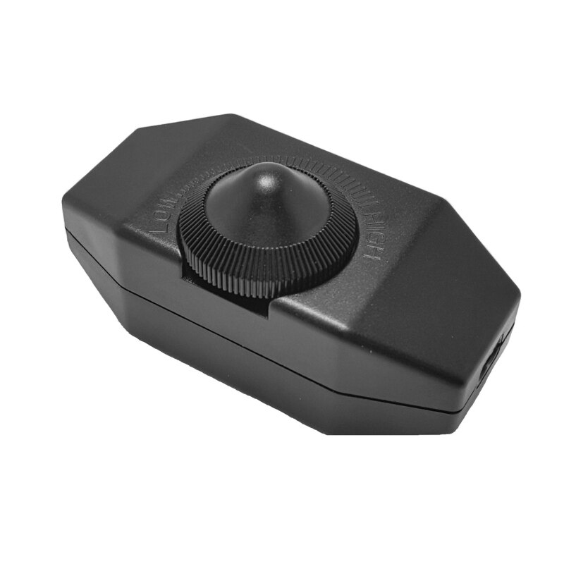 220V 1A 60W Lamp Dimmer Cord Switch Plug In Table Floor Light Dimming On Off Dimmer Switch: Black