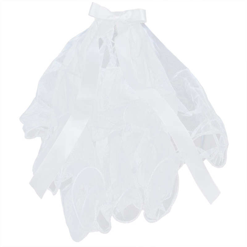 Children Head Veil Headwear Wedding Veil Photo Props for Girl Children Kids Hair Styling Accessories: white