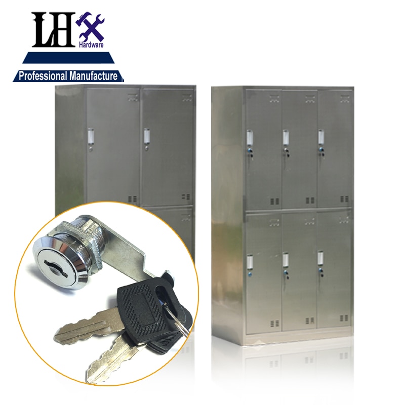 LHX 4 Size Security Lade Cam Cilinder Deur Mailbox Kabinet Gereedschapskist Lock 2 Sleutels Hardware Sloten
