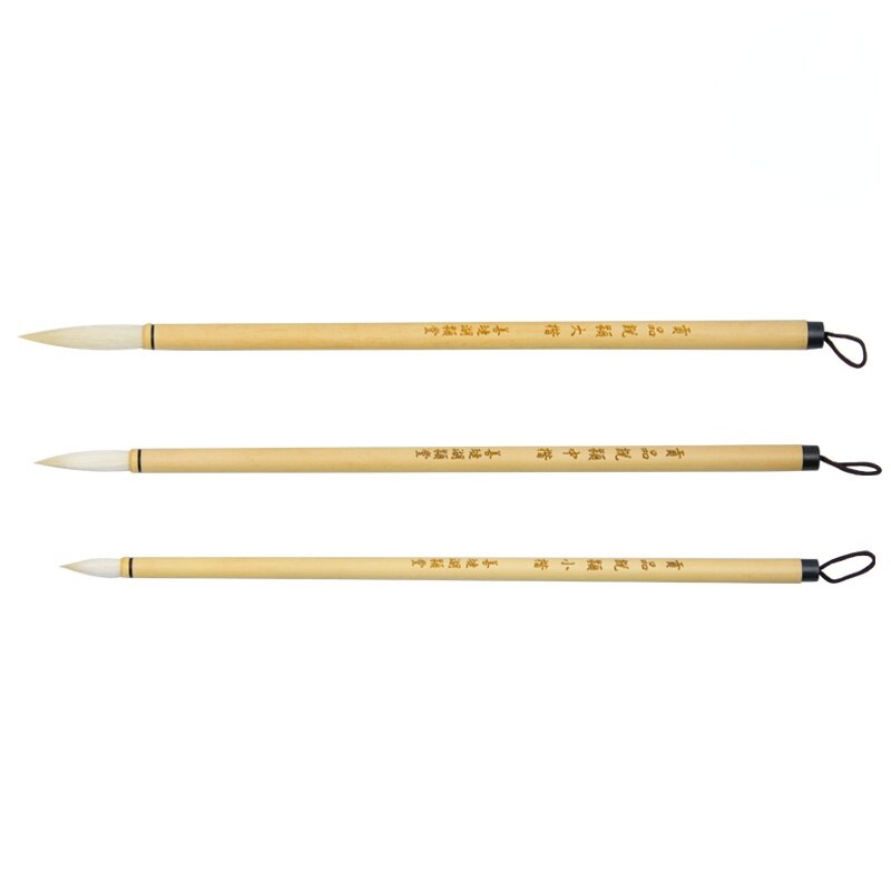 Woolen Multiple Hair Calligraphy Brushes Upscale Regular Script Lian Brush Set Huzhou Calligraphy Brush Pen Caligrafia China