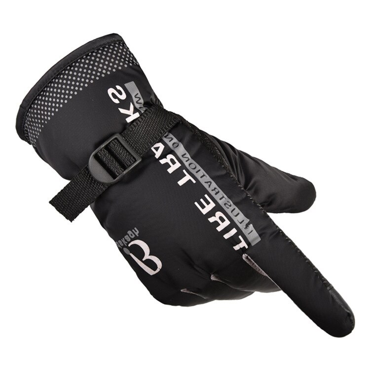 Winter heren fiets handschoenen dames mtb fiets handschoenen moto volledige vinger touchscreen waterdichte verwarmde handschoenen