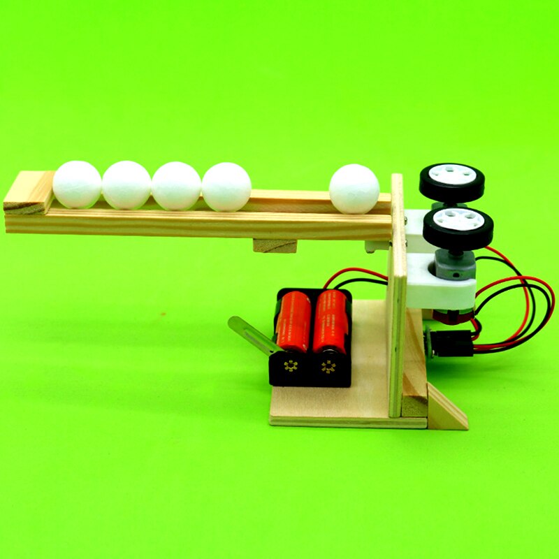 DIY ball launcher children science experiment kit ... – Grandado