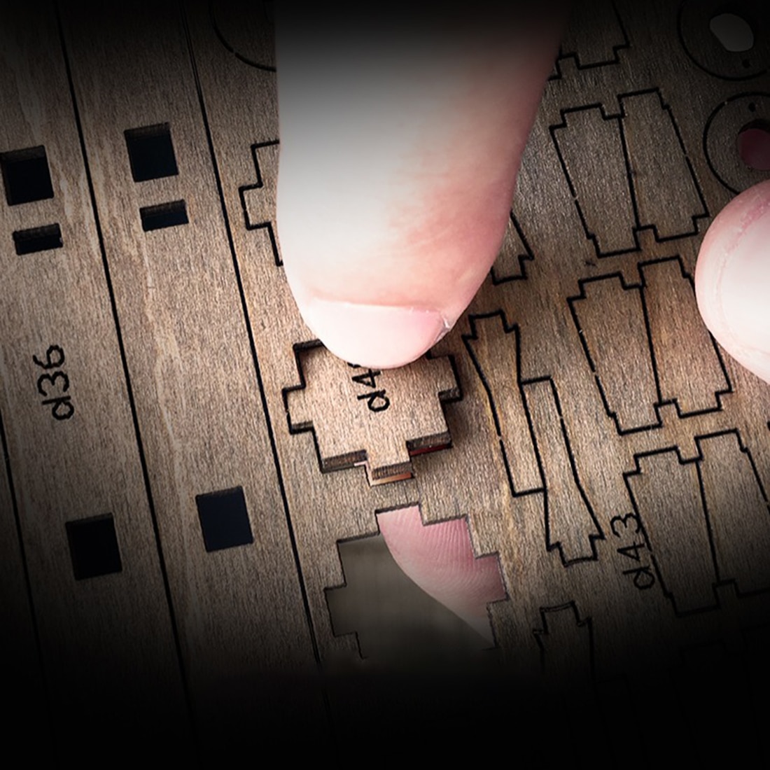 6Pcs Model Assembly Basic Tools Craft Set Car Model Building Repair Fix Kit for Ancient Chariots DIY Model