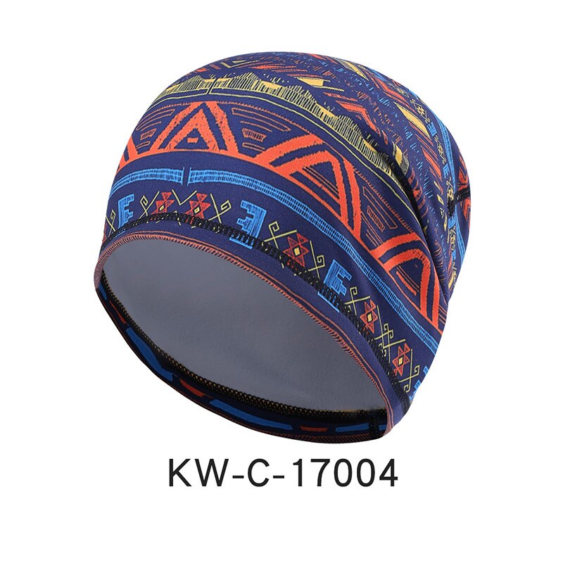 Ckahsbi Outdoor Mannen Sneldrogende Katoen Afdrukken Fietsen Cap Hoofddoek Hoofdband Vrouwen Winter Hoed Running Sport Piraat Vlam Hoed kap: H269 KW-C-17004