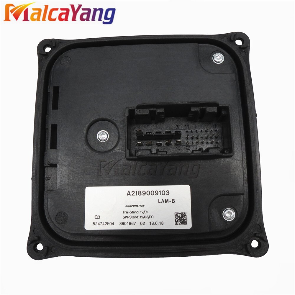A2189009103 para mercedes-benz led drl ils scheinwerfer steuergerat instalou programas módulo de controle lam b
