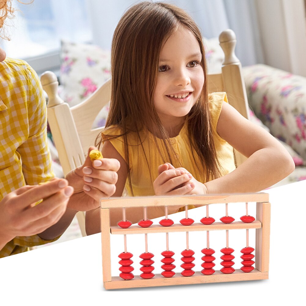 Homemade Abacus Model DIY Material Science Experiment Equipment Mathematical Abacus Model DIY Handmade Bag