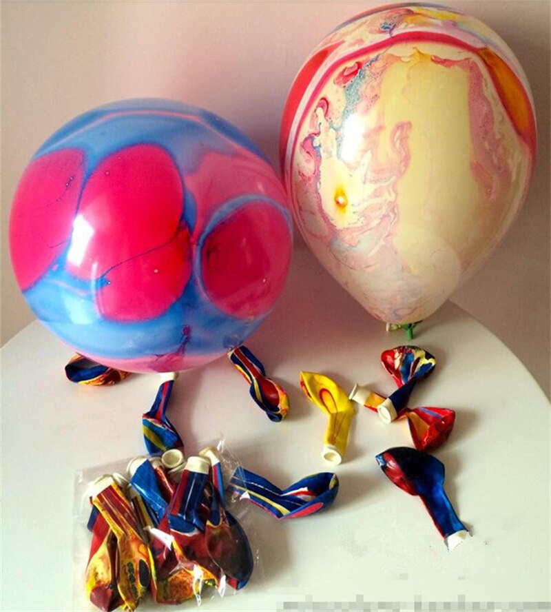 100 stks/partij Multicolor Gedrukt Wolken Ballonnen 12 inch Mooie Ronde Latex Ballonnen