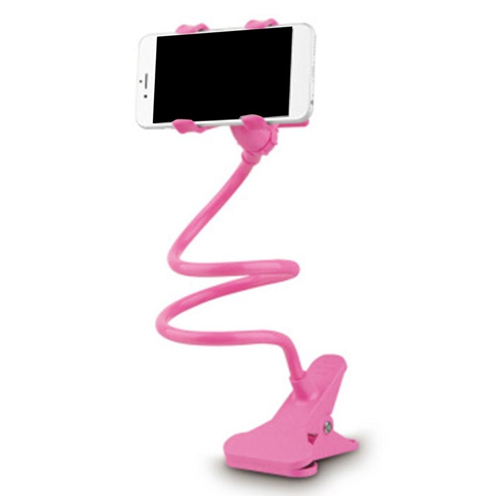 Universal Sturdy Plastic Mobile Phone Holder Suitable For Tablet Computers, Smart Phones and E-readers: pink