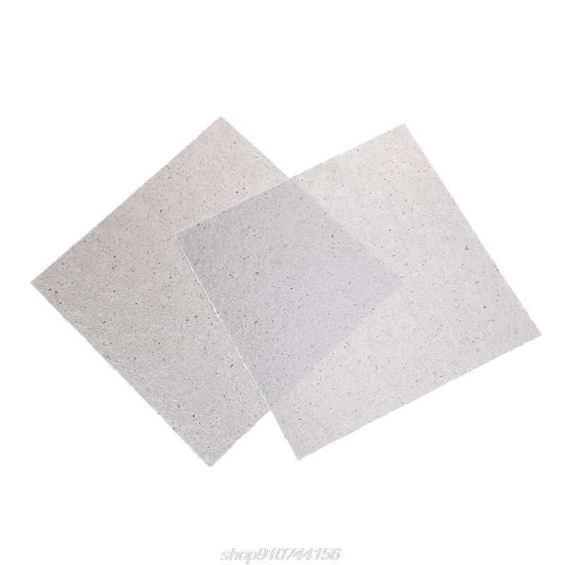 Láminas de Mica para horno microondas de 5,1 pulgadas x 5,1 pulgadas, accesorio de reparación, láminas de placas, N3 20, 2 uds.