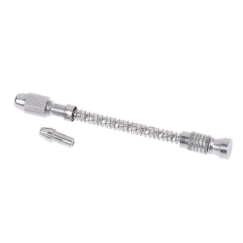 Mini Spiral Hand Drill Full Metal Hand Twist Drill Manual Punching Tool