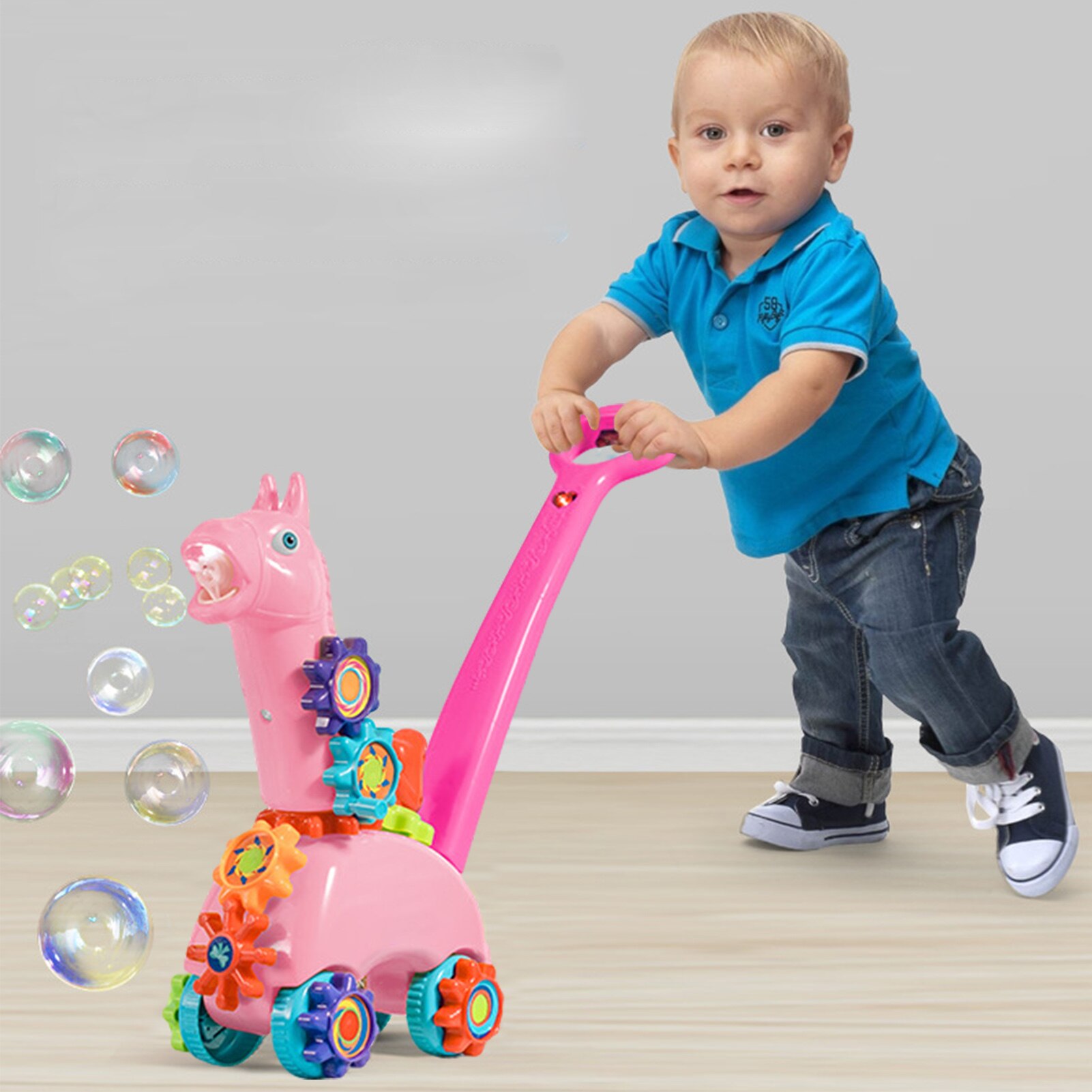 Bubble Machine Winkelwagen Kids Automatische Bubble Blower Maker Voor Kinderen Speelgoed Voor Buiten Spelen