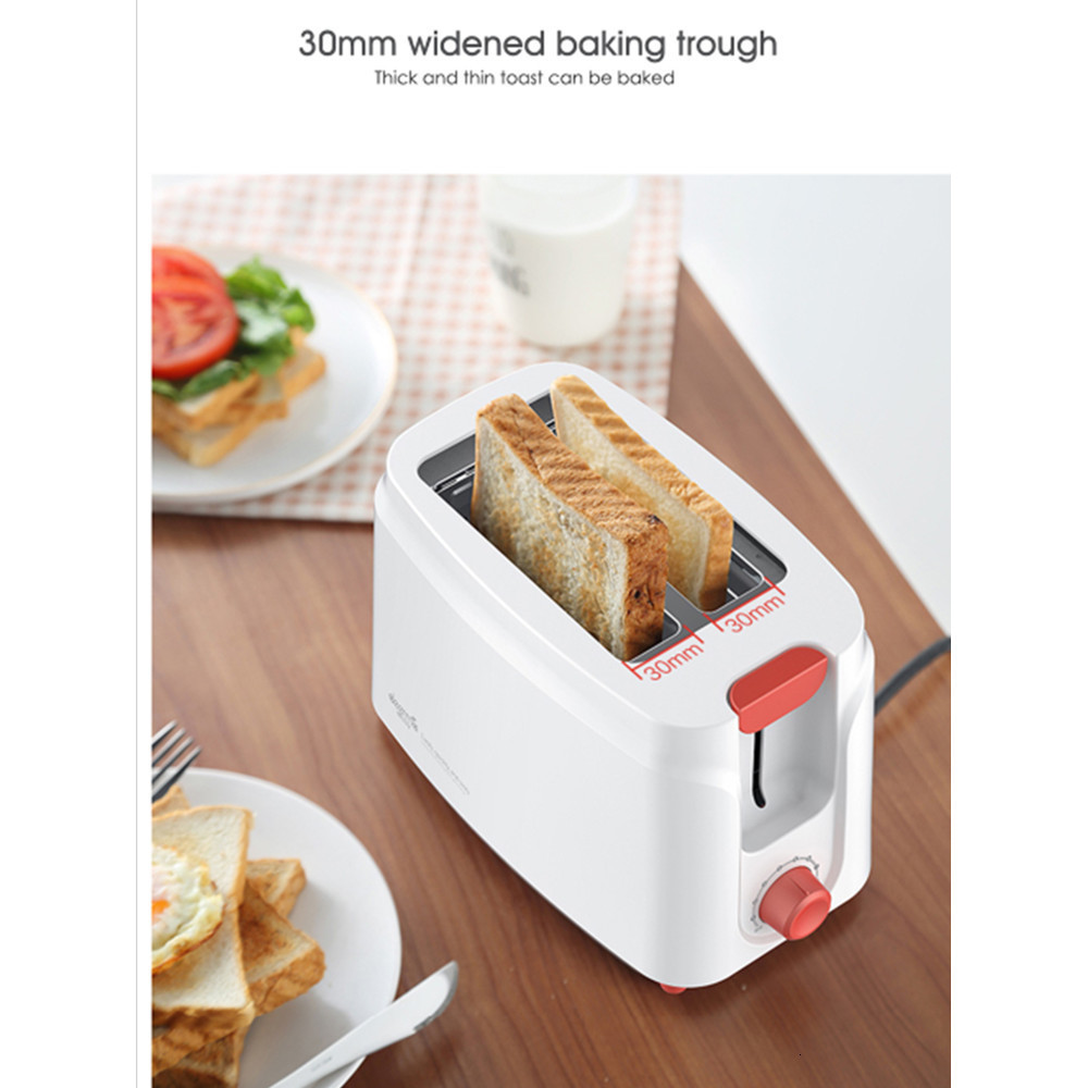 Original deerma automatisk elektrisk brødbagemaskine brødrister husholdnings morgenmadsmaskine 9 gear justerbar nem at bruge