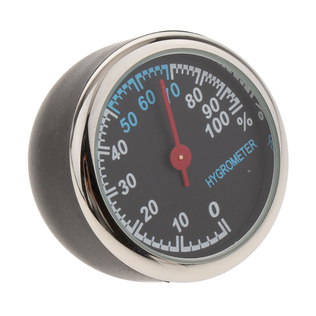 Waterproof Hygrometer For Any Semi Pickup Truck Car Vehicle,Black 0% To 100%