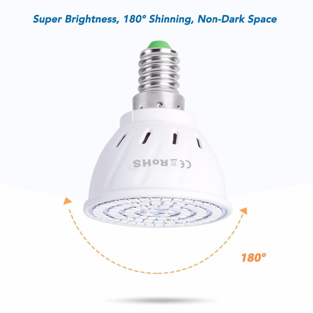 E27 Greenhouse LED Light Grow Tent E14 Hydroponics GU10 Plant Grow Light MR16 Full Spectrum LEDs Bulb B22 Growing LED Phyto Lamp