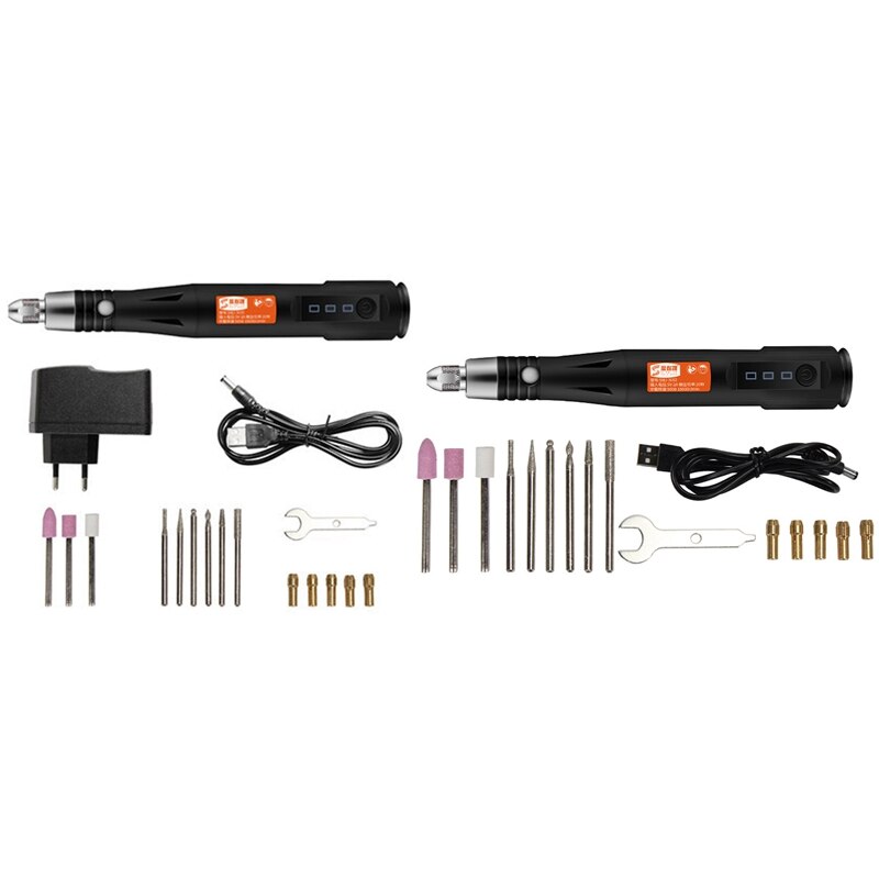 ! Sinaijie 15000Rpm Verstelbare Elektrische Grinder Boor Rotary Tool Grinder Usb Graveren Pen Met Boren Tool