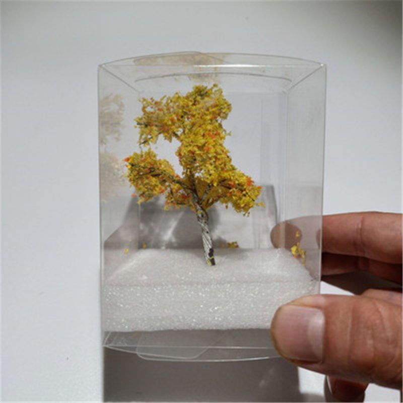 Schaal Architectonisch Model Bomen Railroad Layout Tuin Landschap Landschap Miniaturen Tree Building Kits Speelgoed Voor Kinderen