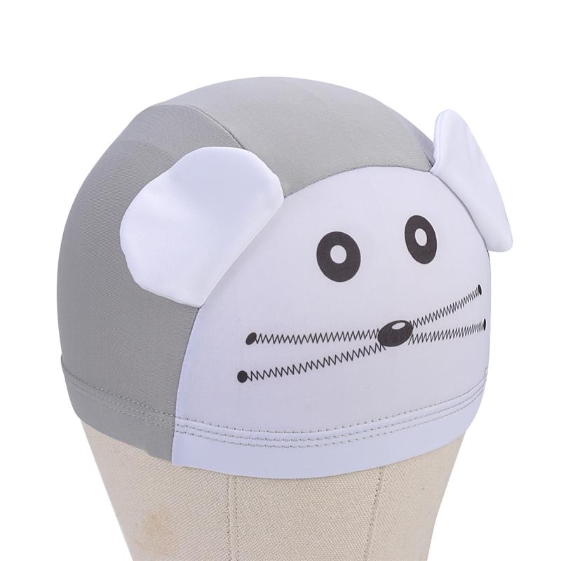 Cute Cartoon Comfortable Swimming Hat Funny Cap Mouse Swimming Cap for Kid Boy Girl Child
