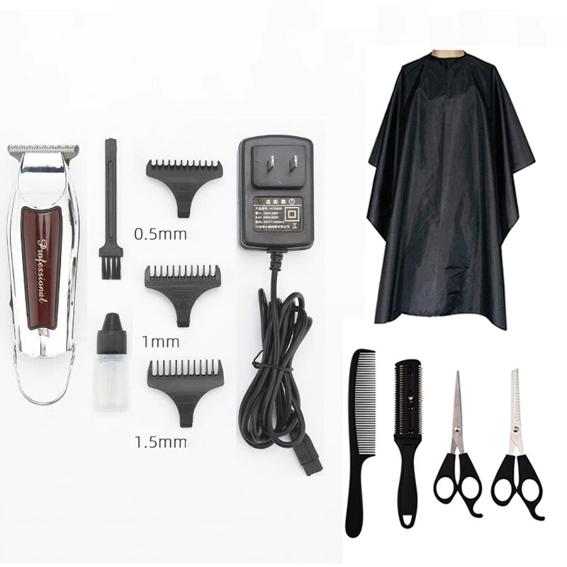 100-240V hair clipper electric hair trimmer powerful hair shaving machine hair cutting beard electric razor: 05