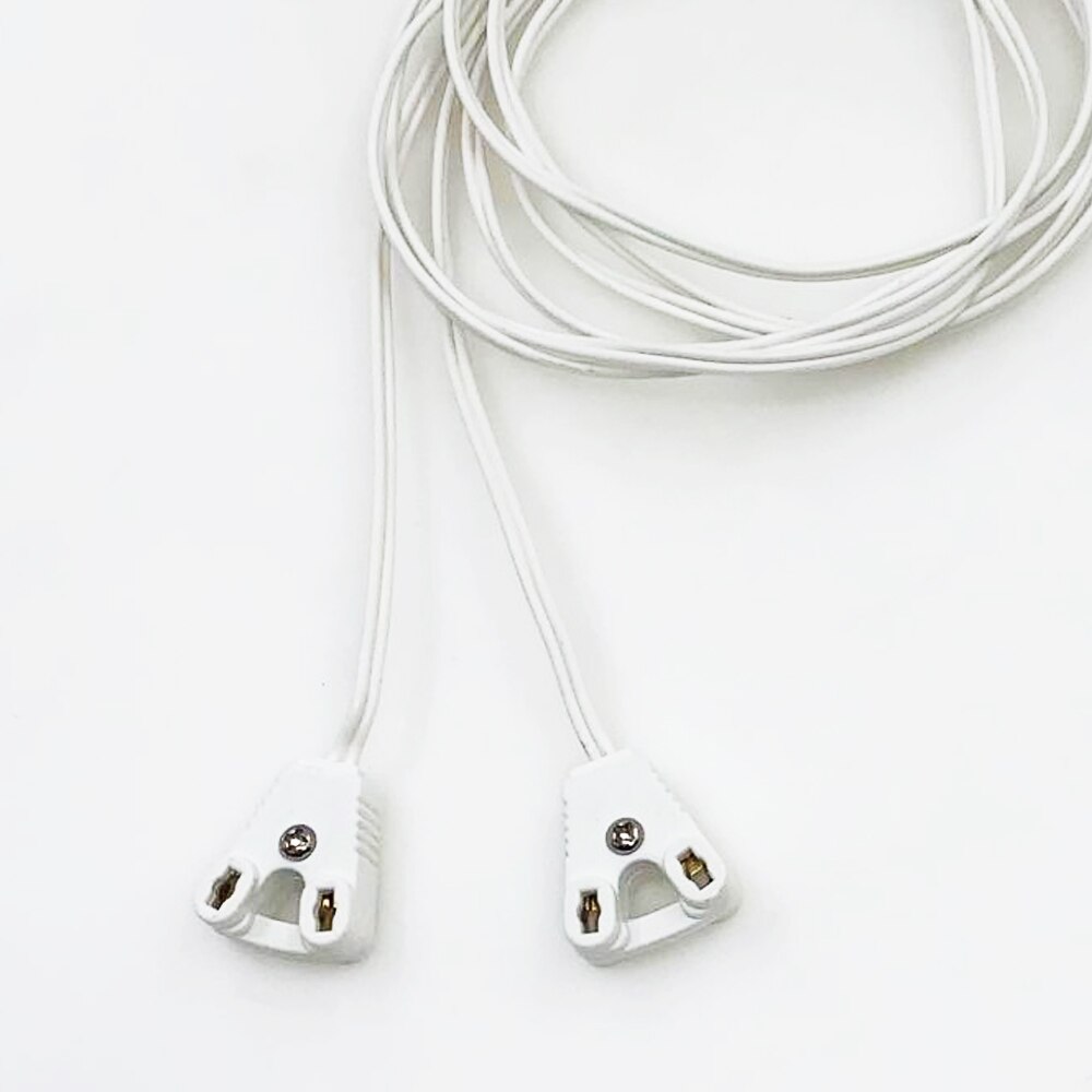 Caja de luz de cable T5 T8, clips de línea de lámpara fluorescente, kit de tubo de iluminación led, Conector de accesorios de base G5, 120cm, 2 uds.